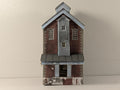 Metcalfe OO Gauge Brewery Tower Model Building Red Brick PO284