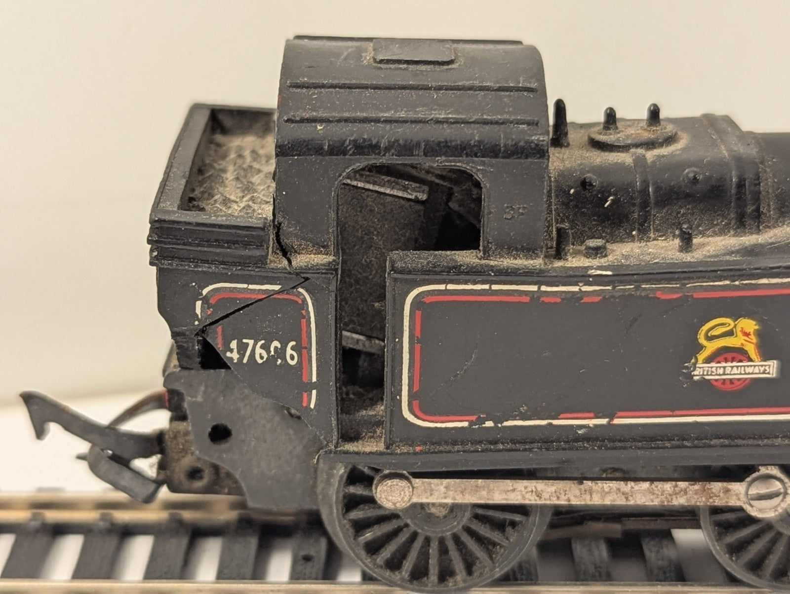 Tri-ang OO Gauge Class 3F Jinty 0-6-0T 47606 BR Black - Spares