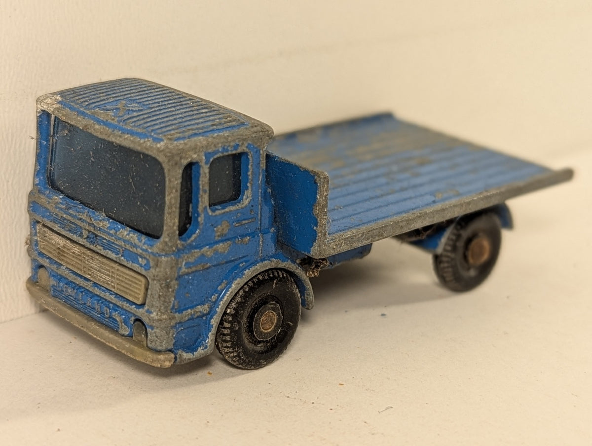 Matchbox Leyland Site Hut Truck Die-cast Vehicle Blue 60