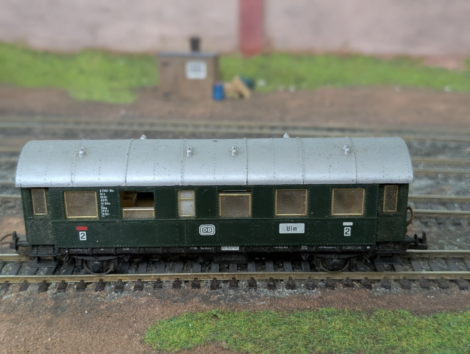 Lima 2nd Class Passenger Coach 27261 of the DB