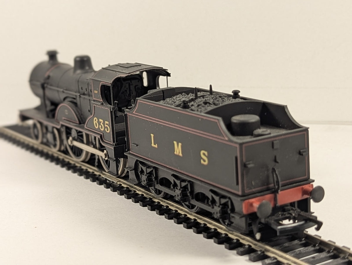 Mainline OO Gauge Class 2P 4-4-0 Steam Locomotive 635 LMS Lined Black 37-058