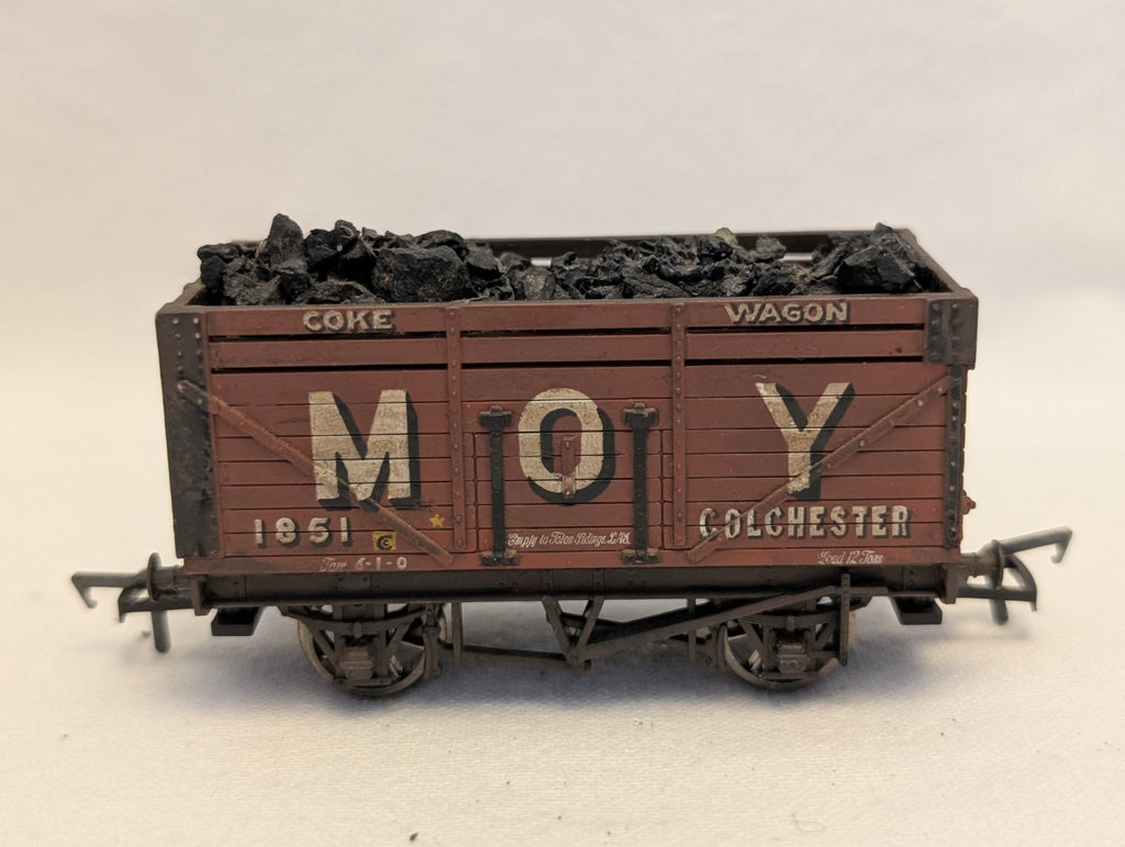 Mainline OO Gauge Moy Colchester 12 Ton Coke Wagon Goods Wagon 1851