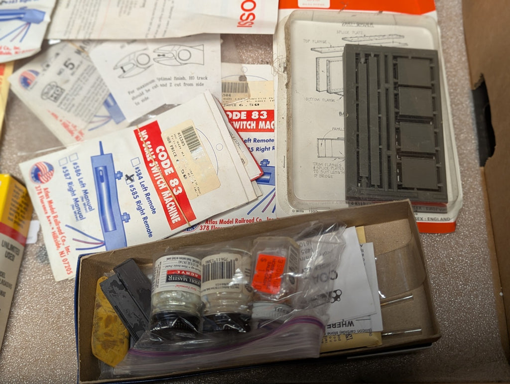 OO Gauge Job Lot of Model Railway Accessories - Layout Parts & Spares