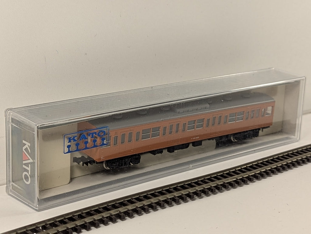 Kato N Gauge JNR 103 Series Moha 102 Passenger Coach Moha 102-856 JNR Orange