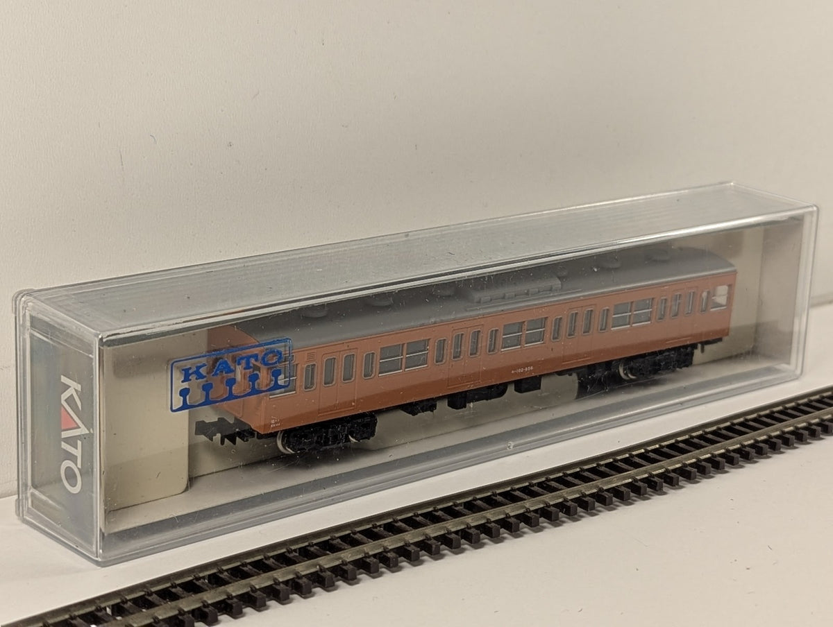 Kato N Gauge JNR 103 Series Moha 102 Passenger Coach Moha 102-856 JNR Orange