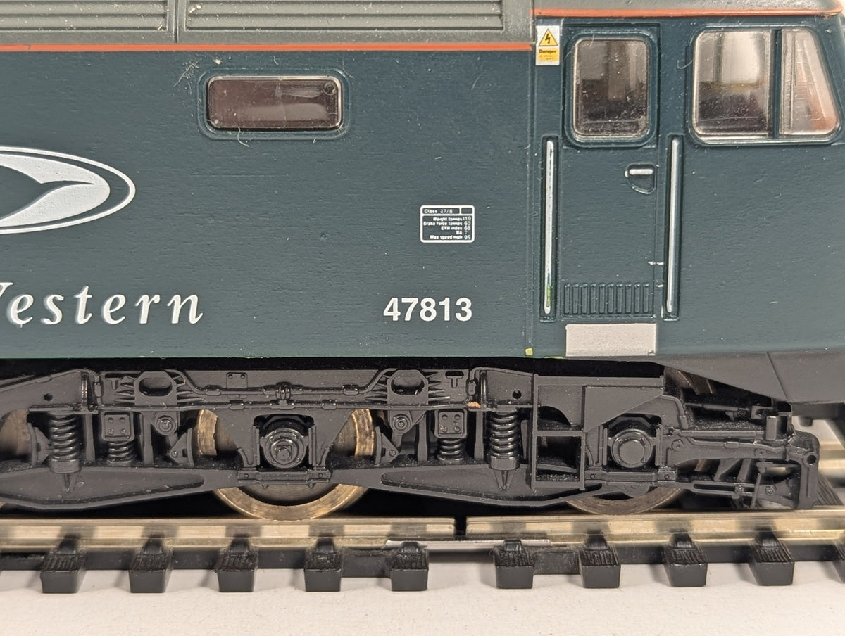 Lima OO Gauge Class 47 Diesel Locomotive 47813 Great Western Trains green