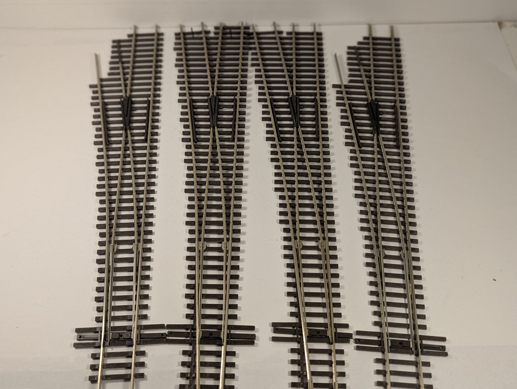 Atlas HO Gauge Code 83 Super Track No. 6 Turnouts