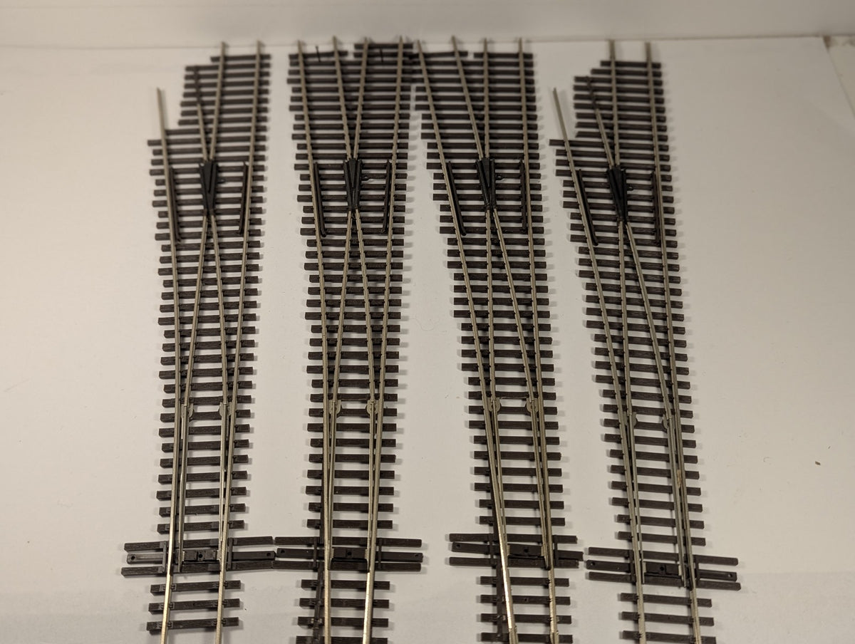 Atlas HO Gauge Code 83 Super Track No. 6 Turnouts
