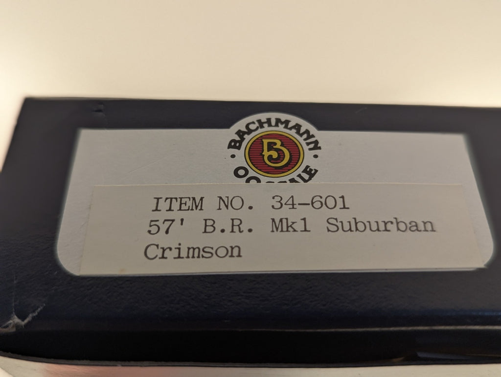 Bachmann OO Gauge 57ft BR Mk1 Suburban Passenger Coach M46083 BR Crimson