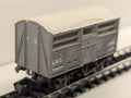 Peco N Gauge LMS Cattle Wagon 294528 LMS Grey