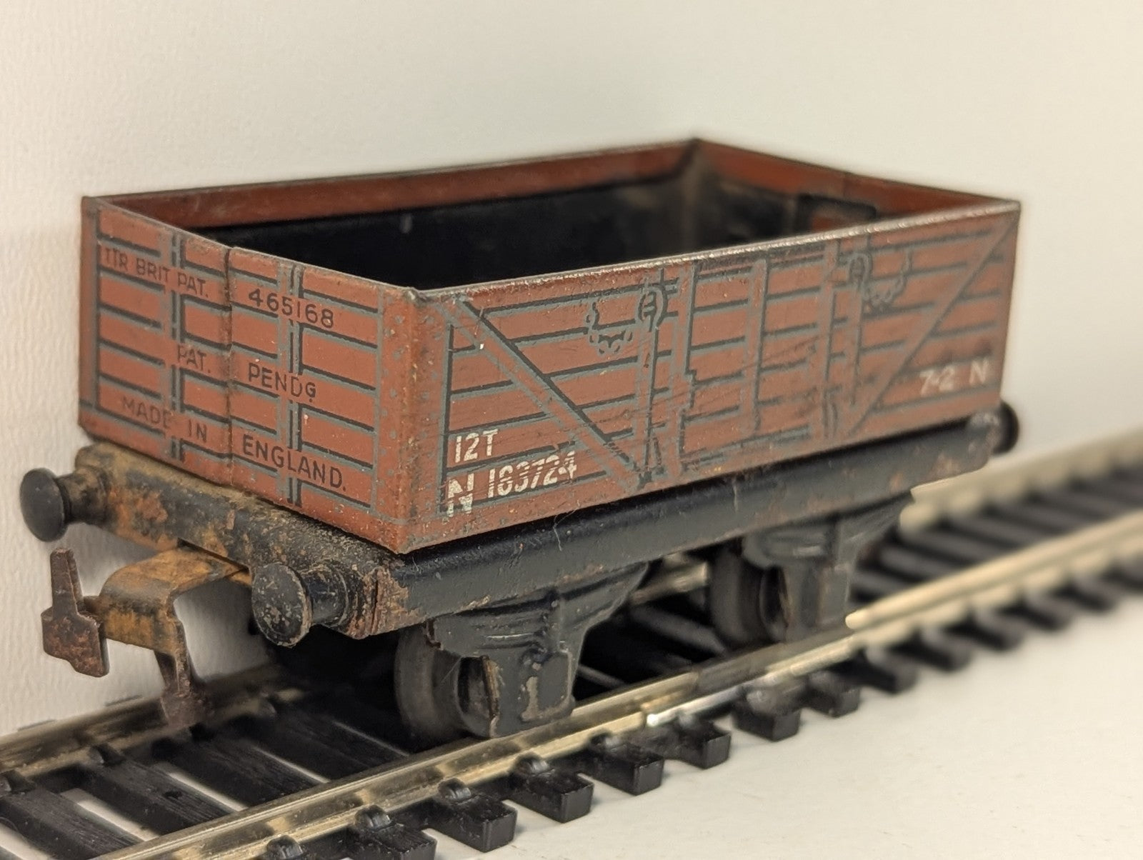 Trix TTR OO Gauge Tinplate Open Wagon