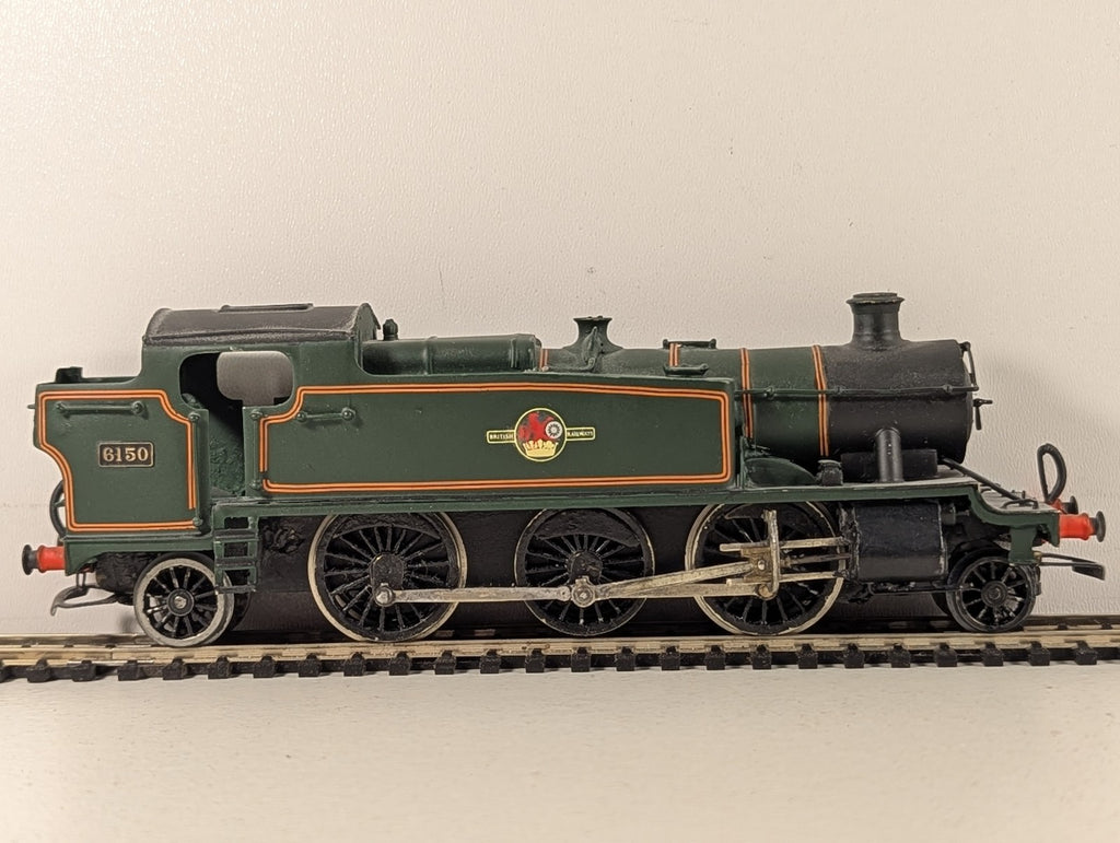 Jamieson OO Gauge Class 6100 2-6-2T Large Prairie Locomotive 6150 BR Green