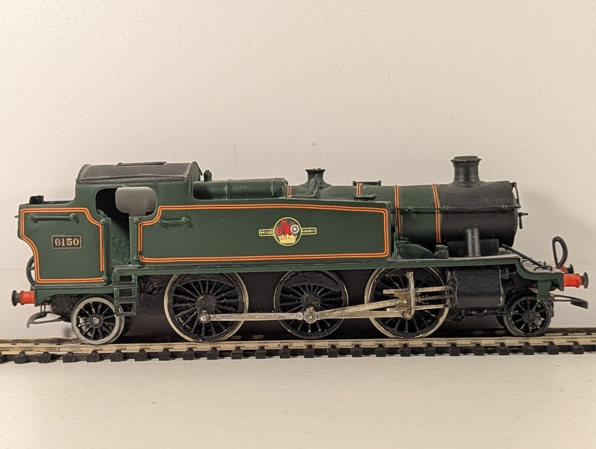 Jamieson OO Gauge Class 6100 2-6-2T Large Prairie Locomotive 6150 BR Green