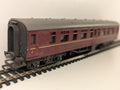Tri-ang R321 BR Mainline Composite Coach Maroon OO Gauge