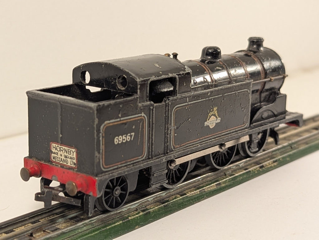 Hornby Dublo EDL17 Class N2 0-6-2T BR Black 69567  - 3 Rail