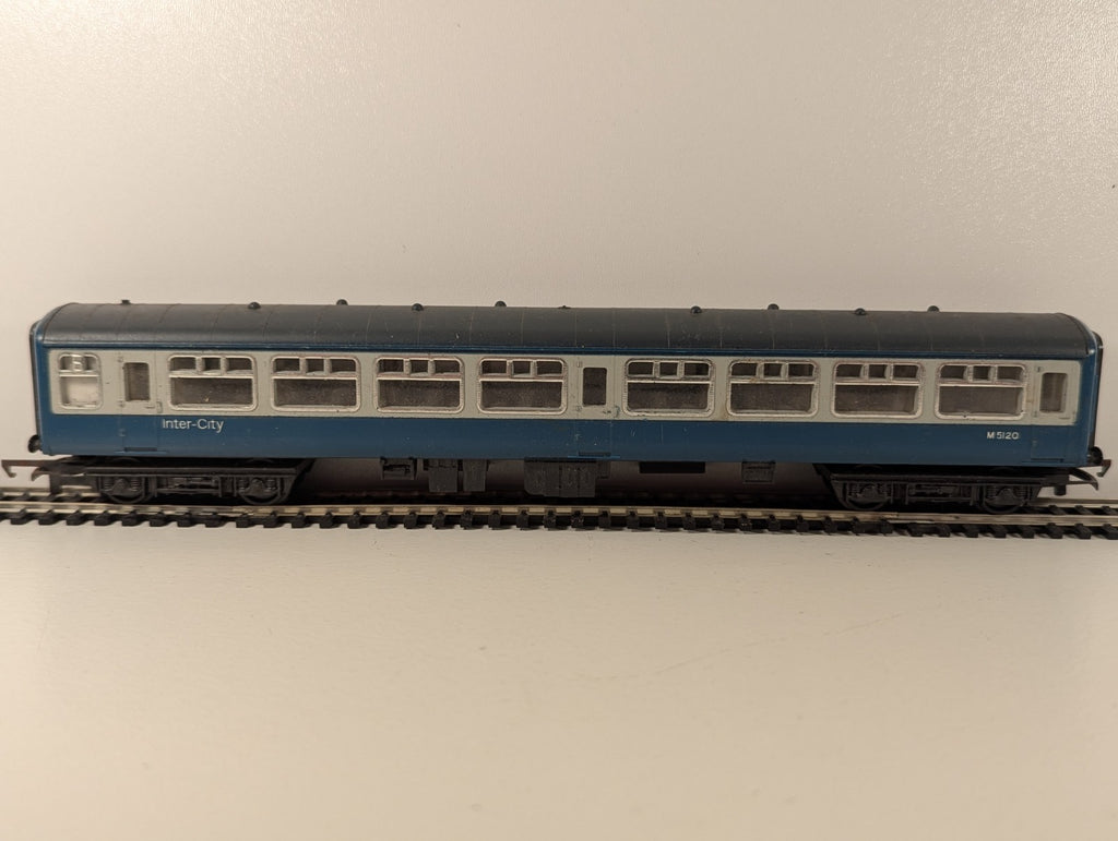 Hornby R724 OO BR Mk2 Standard Open M5120 Blue/Grey