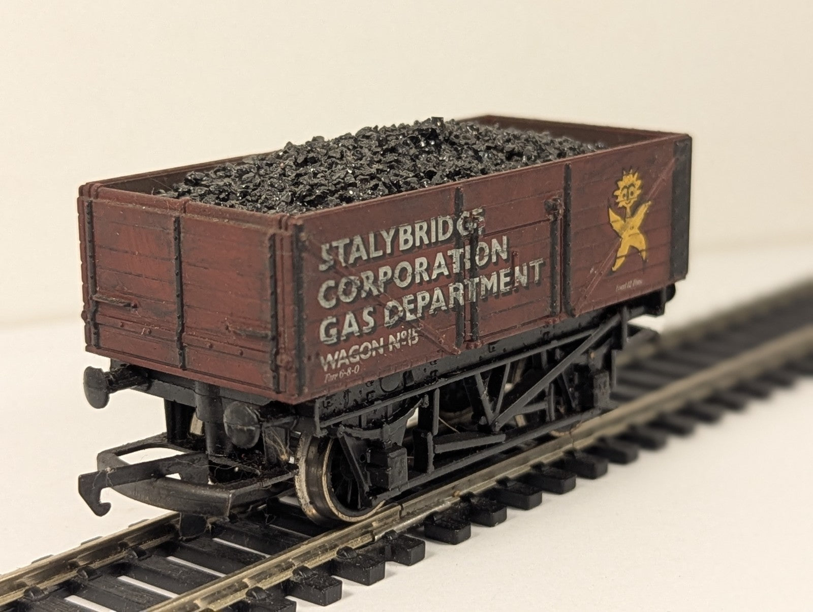 Hornby Stalybridge Corporation Gas Department livery Open Wagon