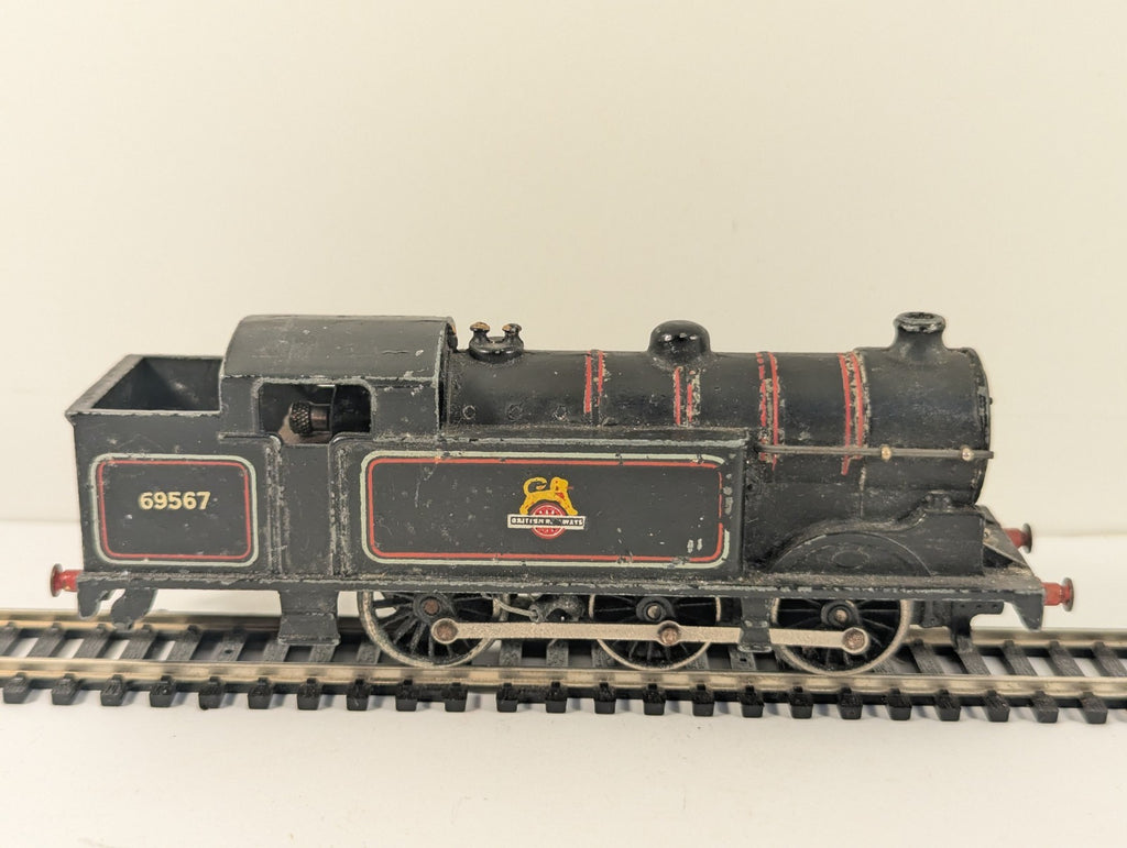 Hornby Dublo EDL7 OO Gauge BR Gloss Black N2 Class 69567 3 Rail (NON-RUNNER)