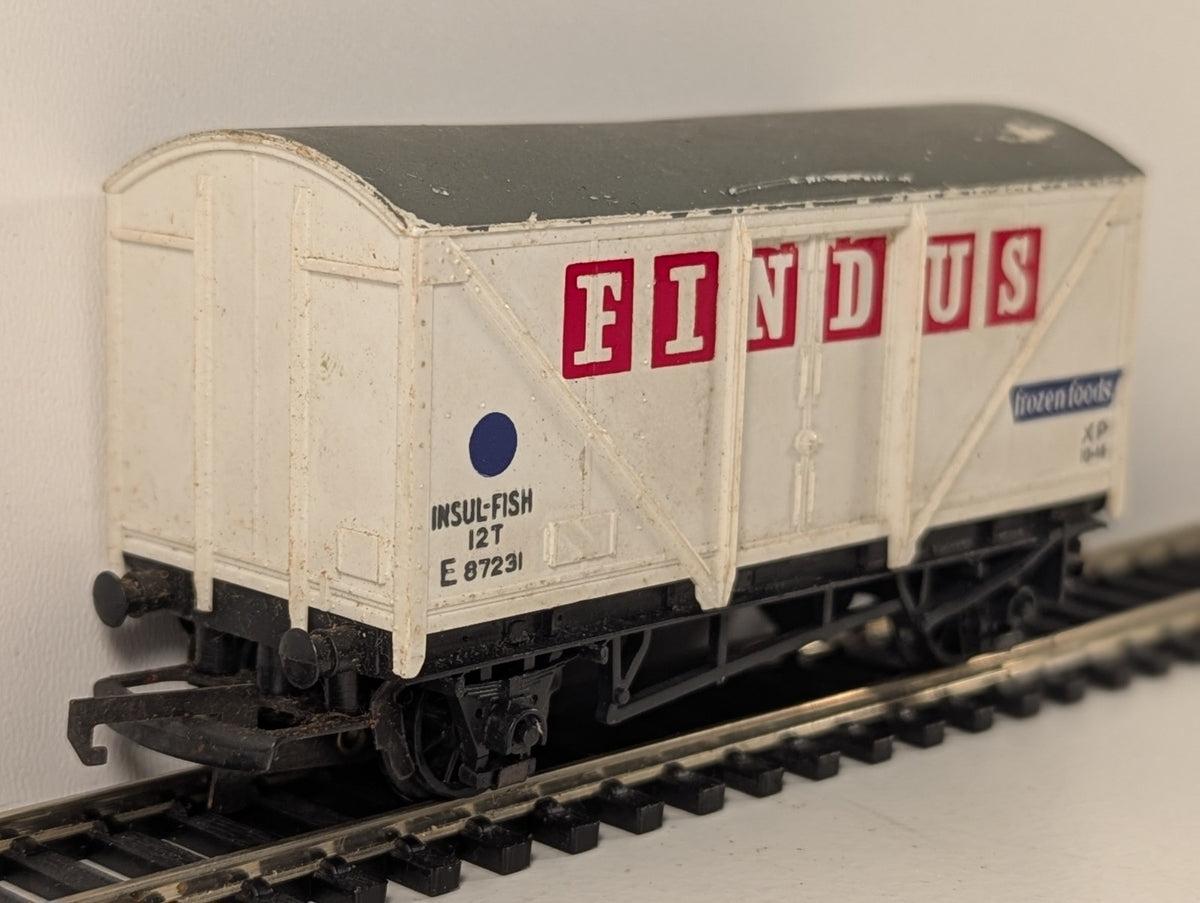 Wrenn W4300P OO Gauge Blue Spot Fish Van Wagon