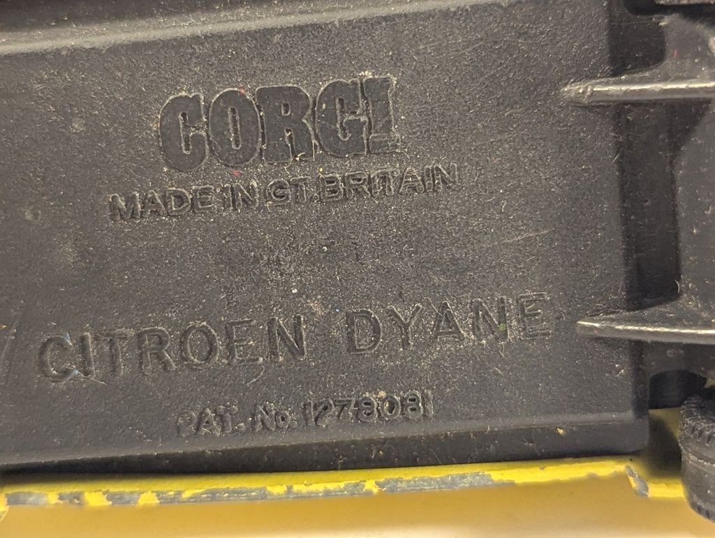 Corgi Citroën Dyane Diecast Model with Black Roof