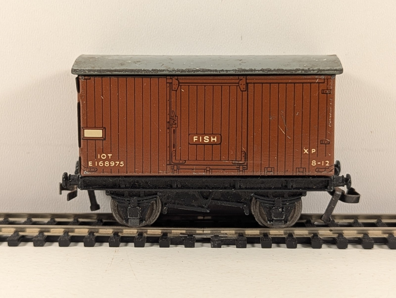 Hornby Dublo OO Gauge Brown D1 Fish Van - Boxed