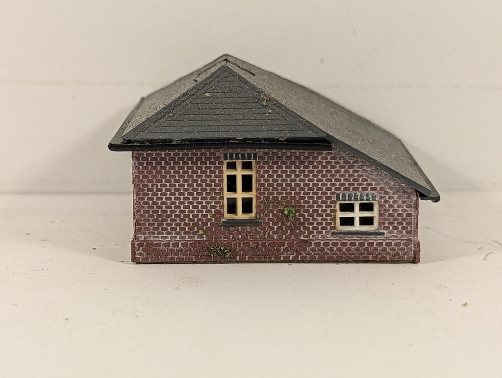 N Gauge Weighbridge Office Buildings Red Brick