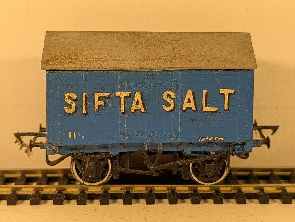 Kitbuilt OO Gauge Sifta Salt Van Goods Wagon 112