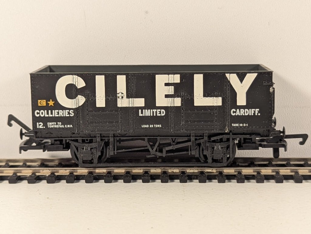 Bachmann OO Gauge 20 Ton Steel Mineral Wagon Cilely Collieries Good