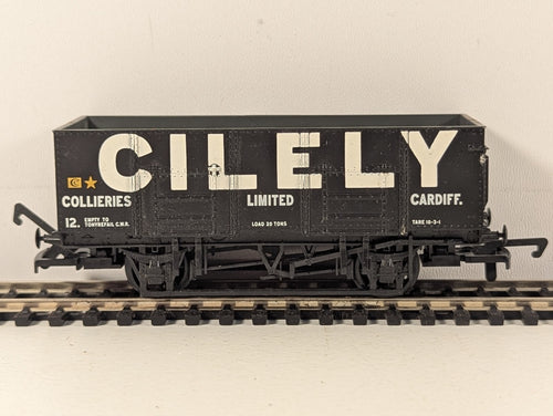 Bachmann OO Gauge 20 Ton Steel Mineral Wagon Cilely Collieries Good