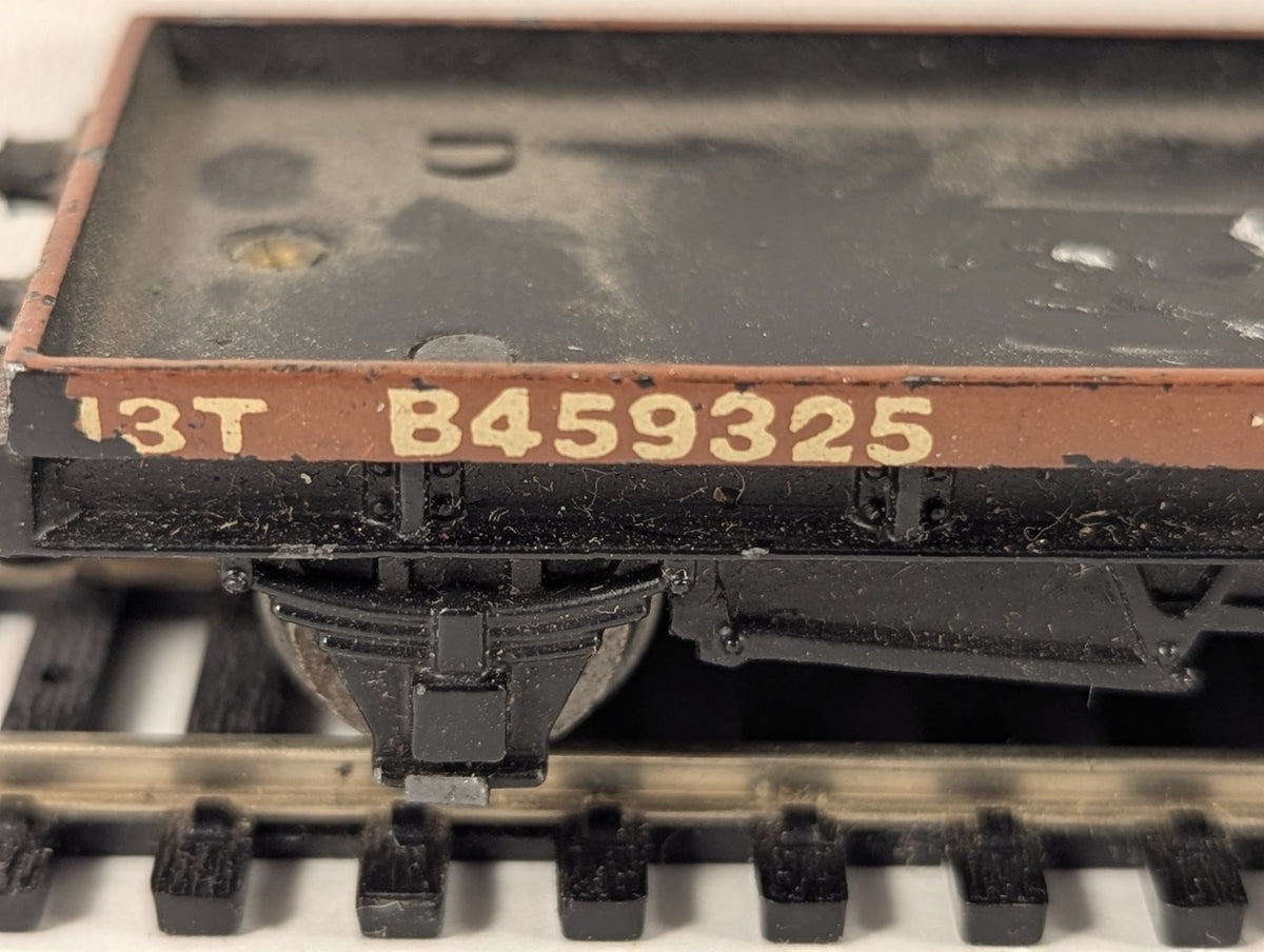 Hornby Dublo OO Gauge 13T Low Sided Wagon Goods Wagon B459325 BR Bauxite 4615