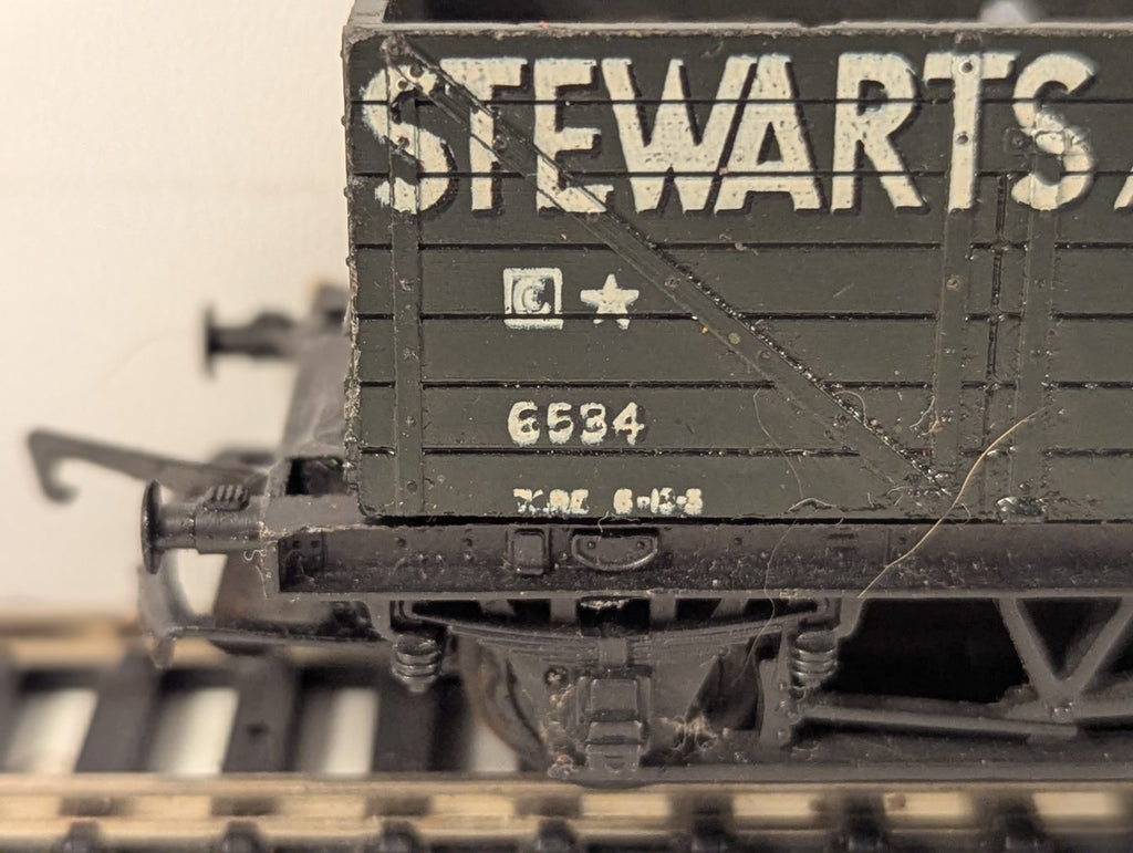 British Trix OO Gauge Stewarts and Lloyds 7-Plank Open Wagon 6534