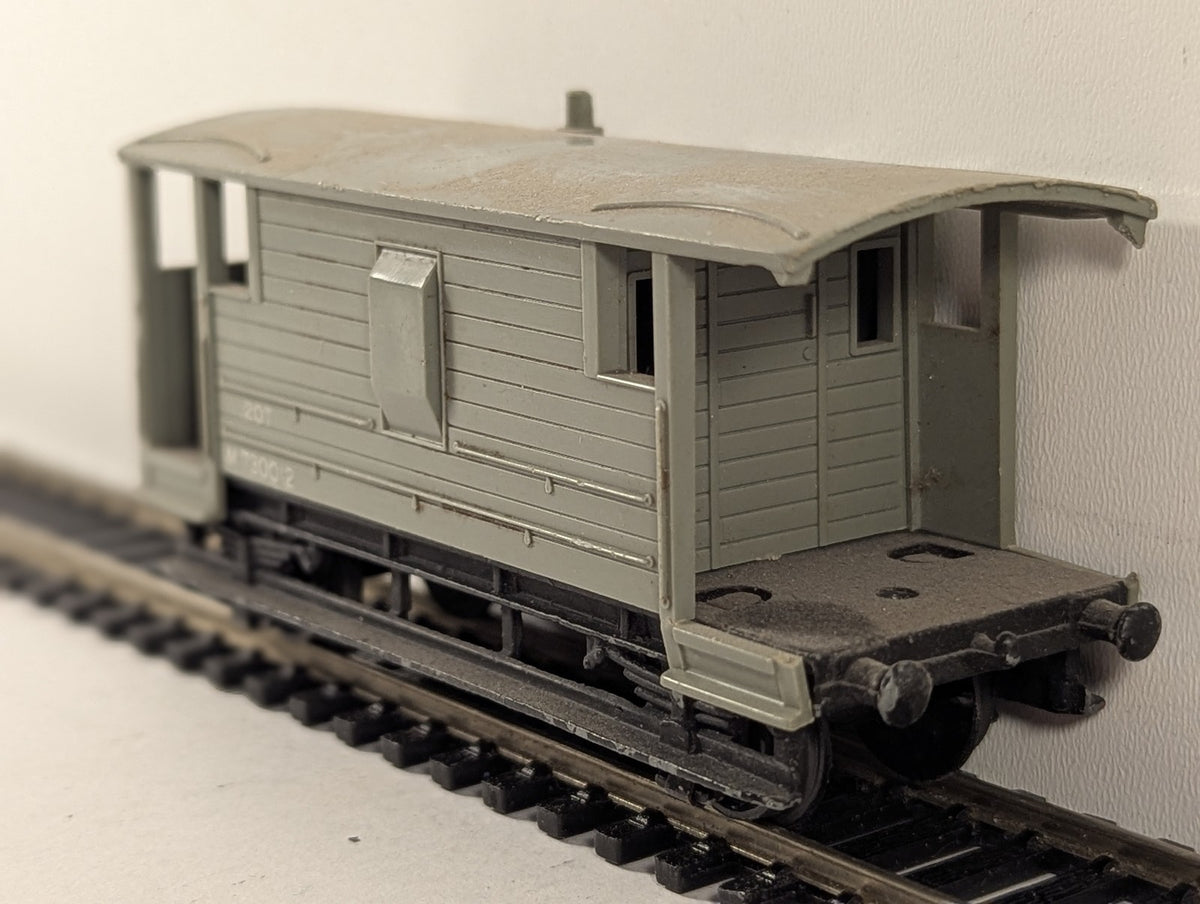 Hornby Dublo OO Gauge BR 20-Ton Goods Brake Van Goods Wagon M730012 BR Grey 4310
