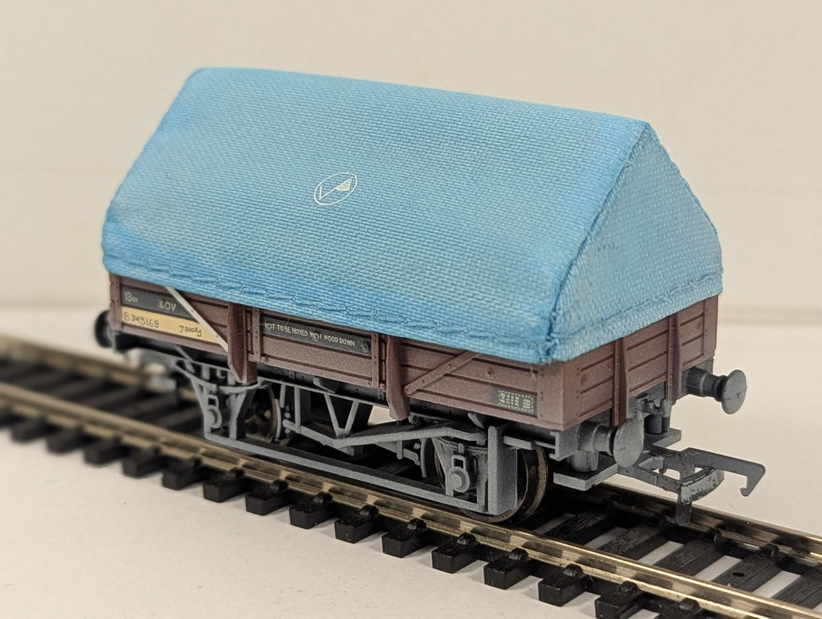 Bachmann OO Gauge China Clay Wagon with Hood Goods Wagon B743169