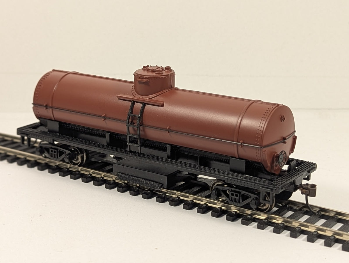 Bachmann HO Gauge HO Track Cleaning Tank Car Track Cleaning Car Oxide Red 16303