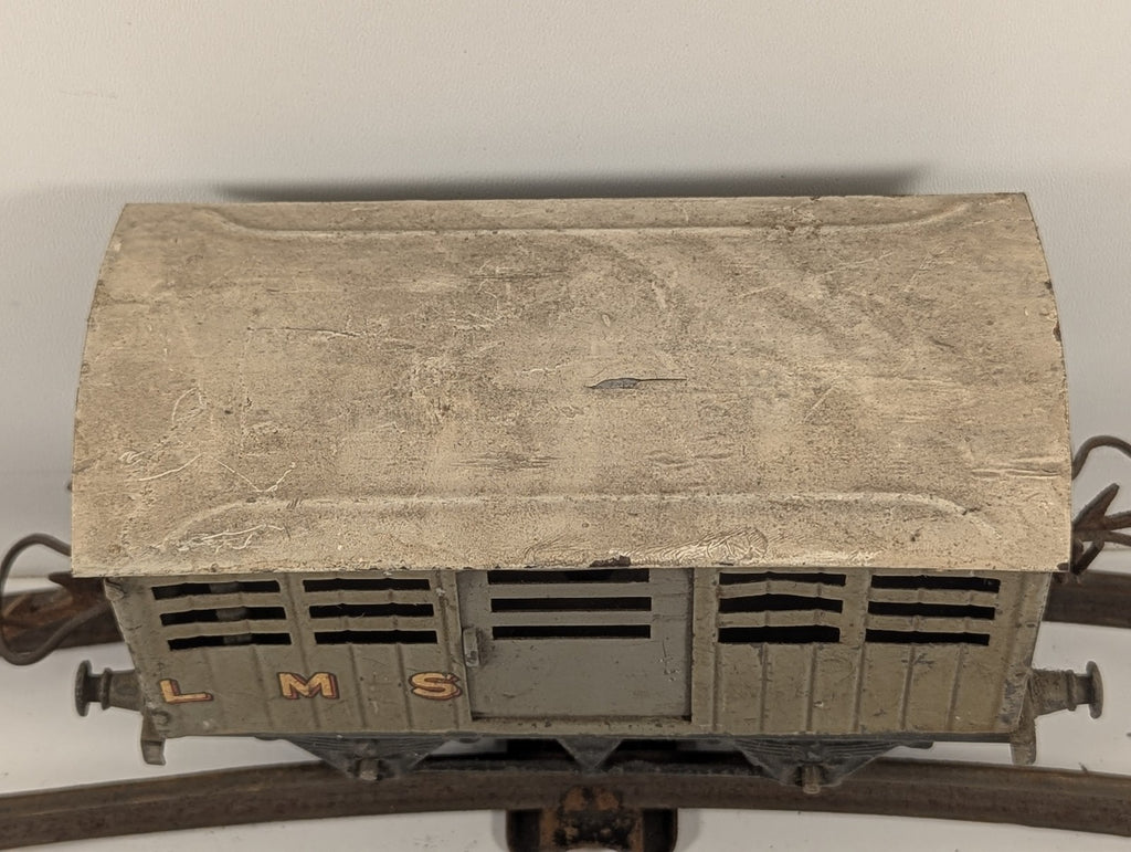 Hornby O Gauge No. 1 Cattle Truck Goods Wagon LMS
