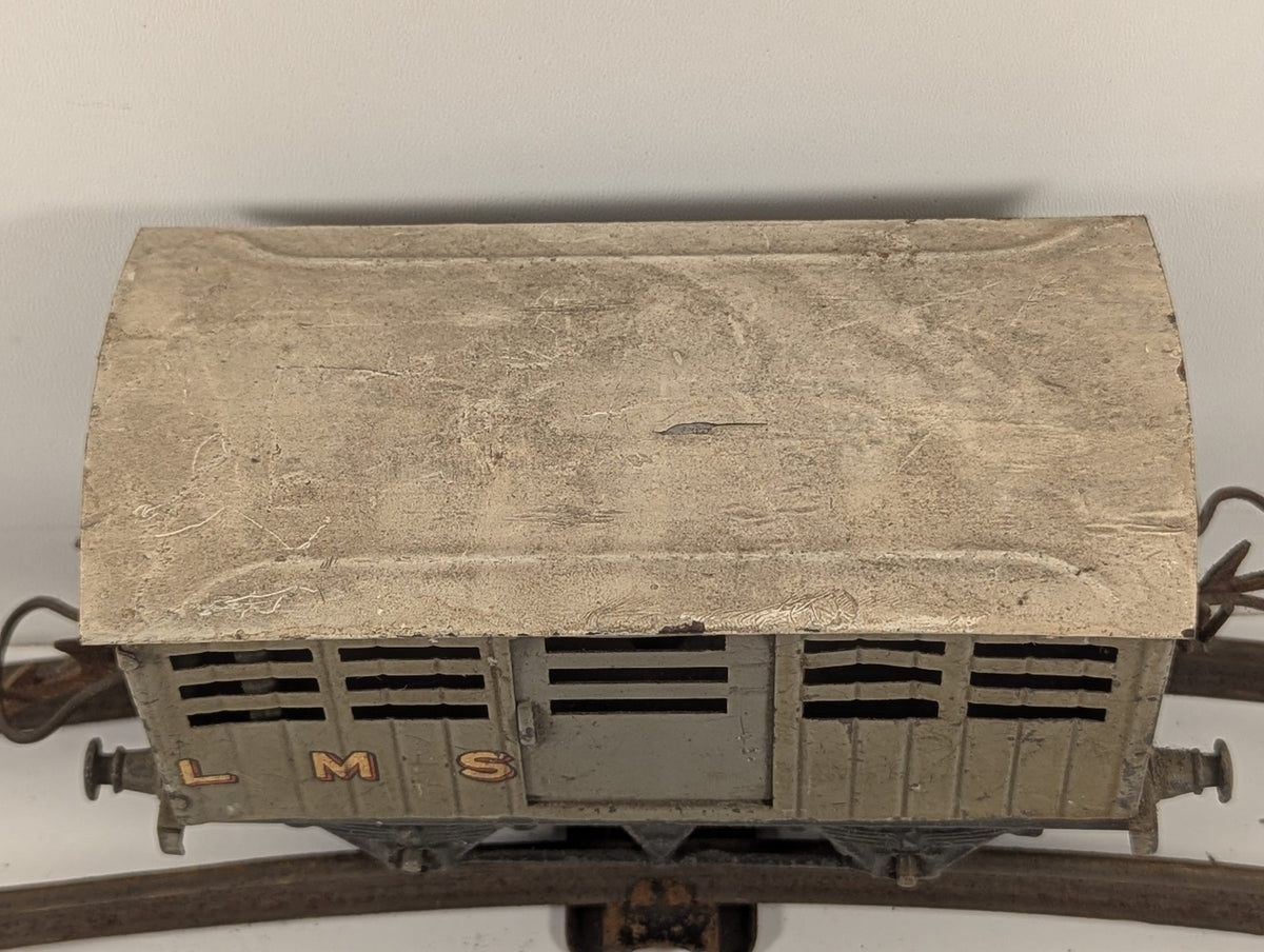 Hornby O Gauge No. 1 Cattle Truck Goods Wagon LMS