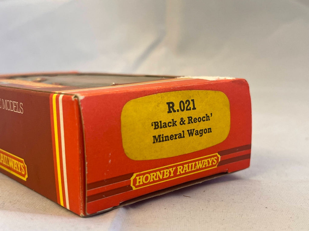 Hornby R021 OO Gauge Black & Reoch Mineral Wagon Boxed