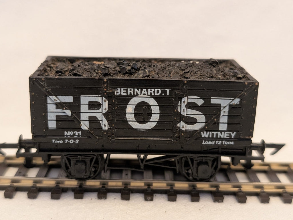 Graham Farish OO Gauge 7 Plank Open Wagon Bernard T. Frost Goods Wagon