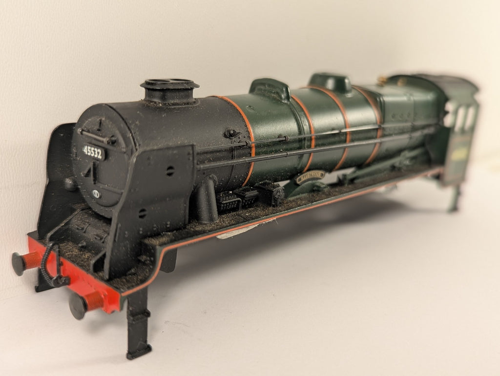 Bachmann OO Gauge LMS Jubilee Class 45532 Illustrious Body Shell - Spares/Repair