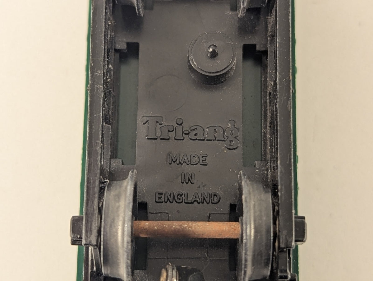 Tri-ang OO Gauge 5-Plank Open Wagon Goods Wagon W1005 Green