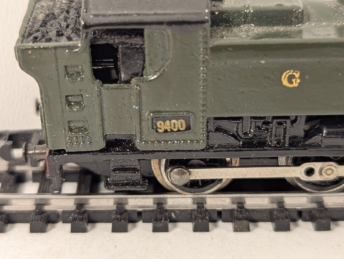 Graham Farish N Gauge Class 94xx Pannier Tank Steam Locomotive 9400 GWR Green