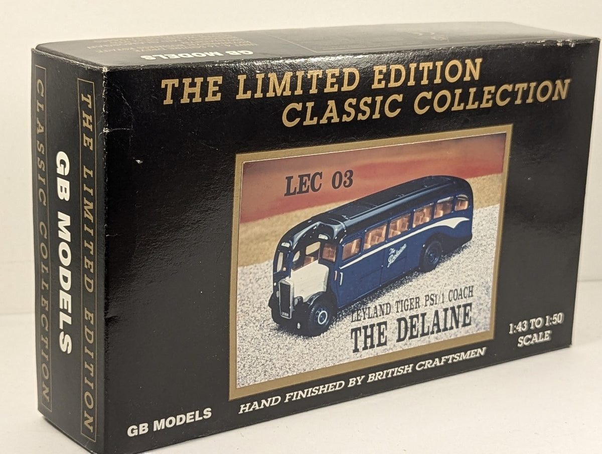 GB Models 1:43 to 1:50 Scale Leyland Tiger PS1/1 Coach Diecast Coach 42