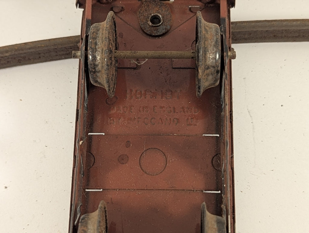 Hornby O Gauge No. 1 Flat Truck Goods Wagon 35968 NE Bauxite