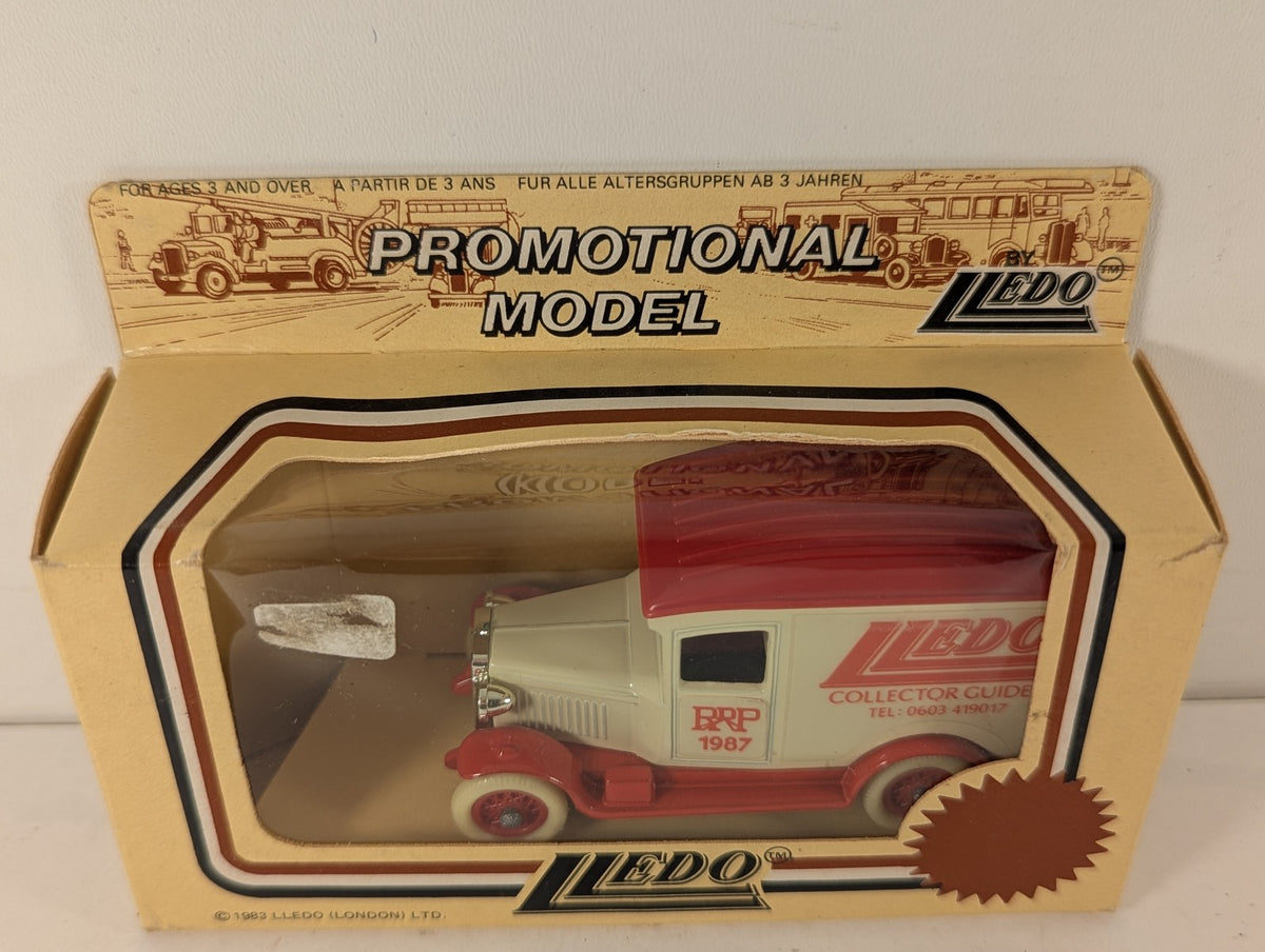 Lledo Ford Model A Van Die-cast Model Van Lledo Collector Guides - BRP 1987
