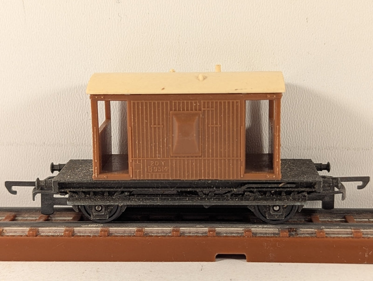 Tri-ang TT B.R. Brake Van B9514 BR Brown T.72