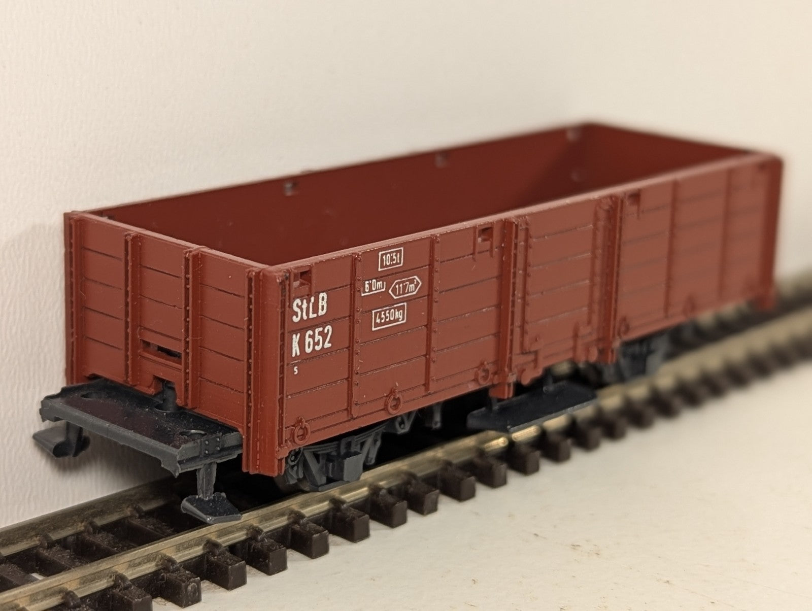 Liliput 950 H0e Gauge Red Open Goods Wagon - Boxed