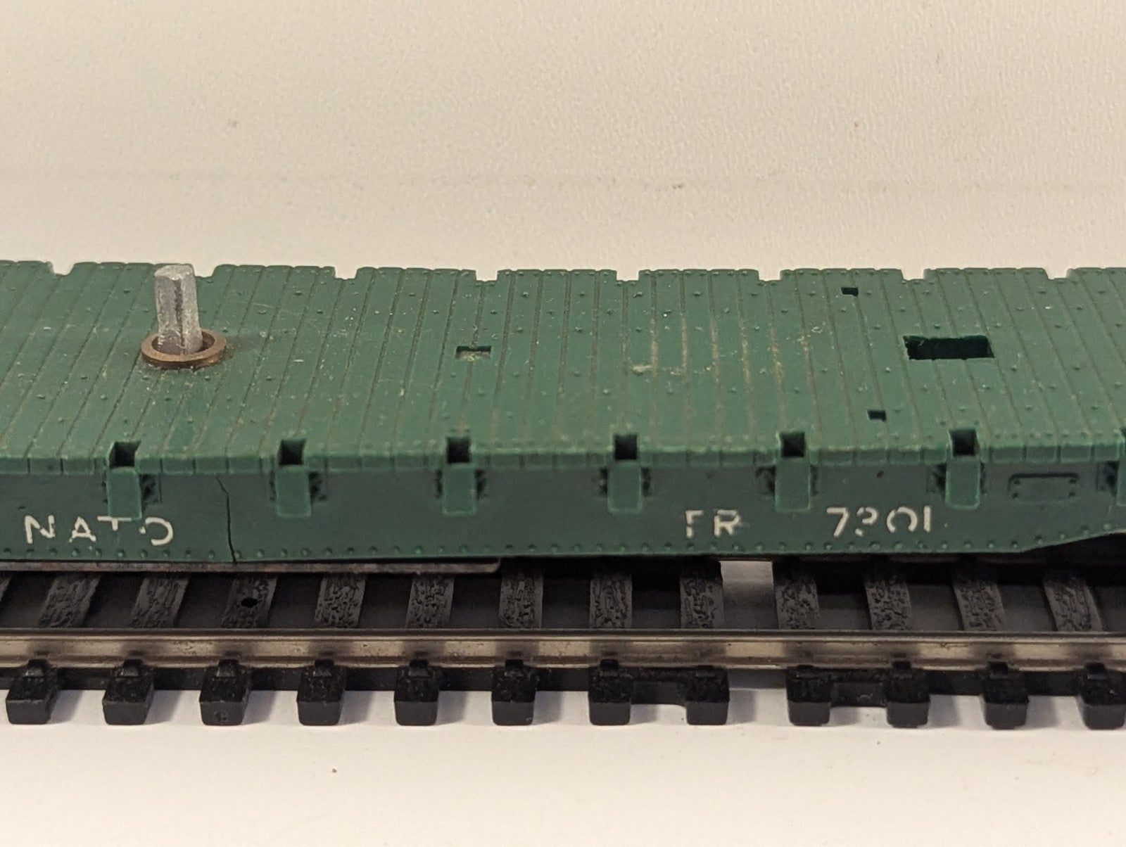 Tri-ang OO Gauge Battle Space NATO Flat Wagon TR 730