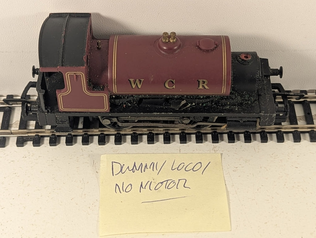 Hornby OO Gauge 0-4-0 Holden Saddle Tank Steam Locomotive WCR Maroon Non-Runner
