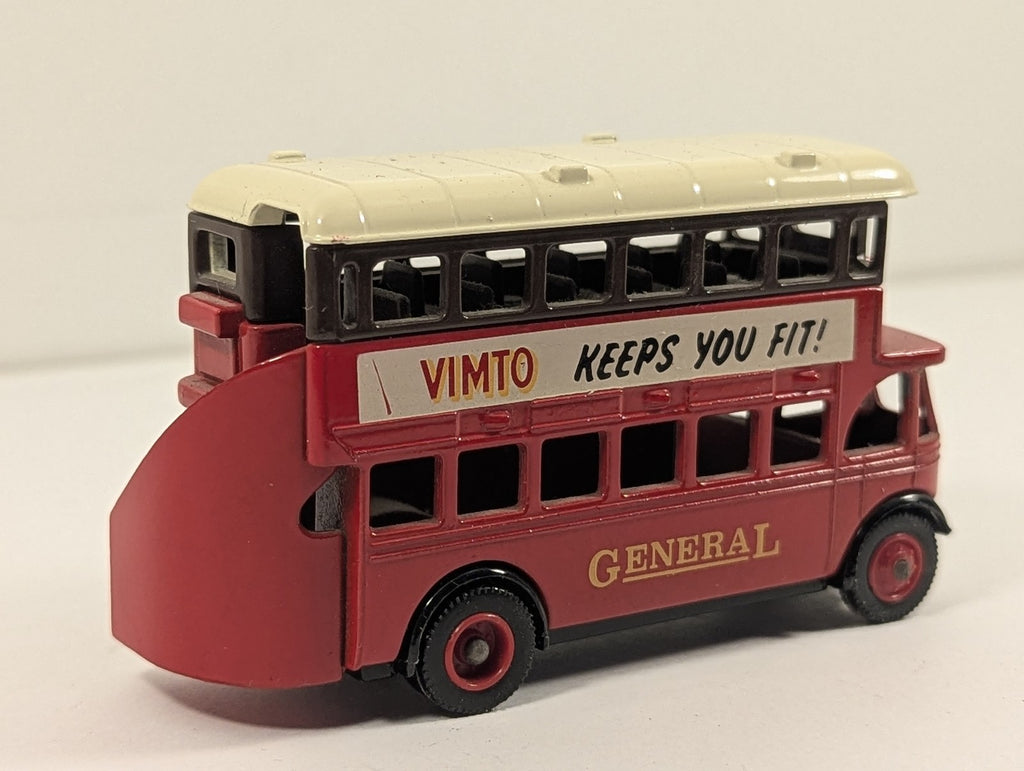 Lledo 1920 B-Type Double Decker Bus Die-cast Model Bus