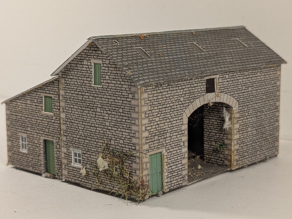 Metcalfe N Gauge Grange Farm Barn Building PO251